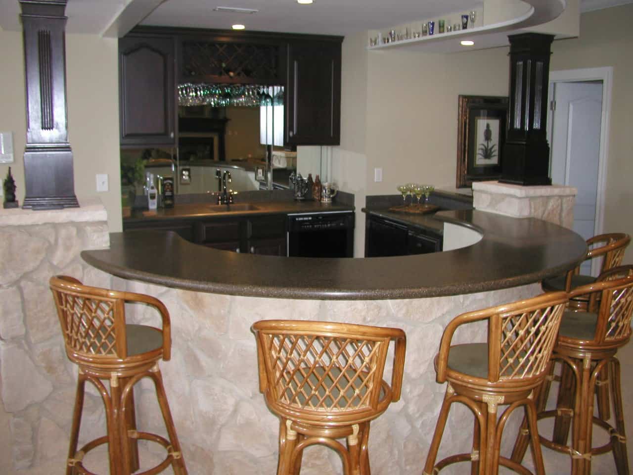 Барная стойка 1.55м2 пример