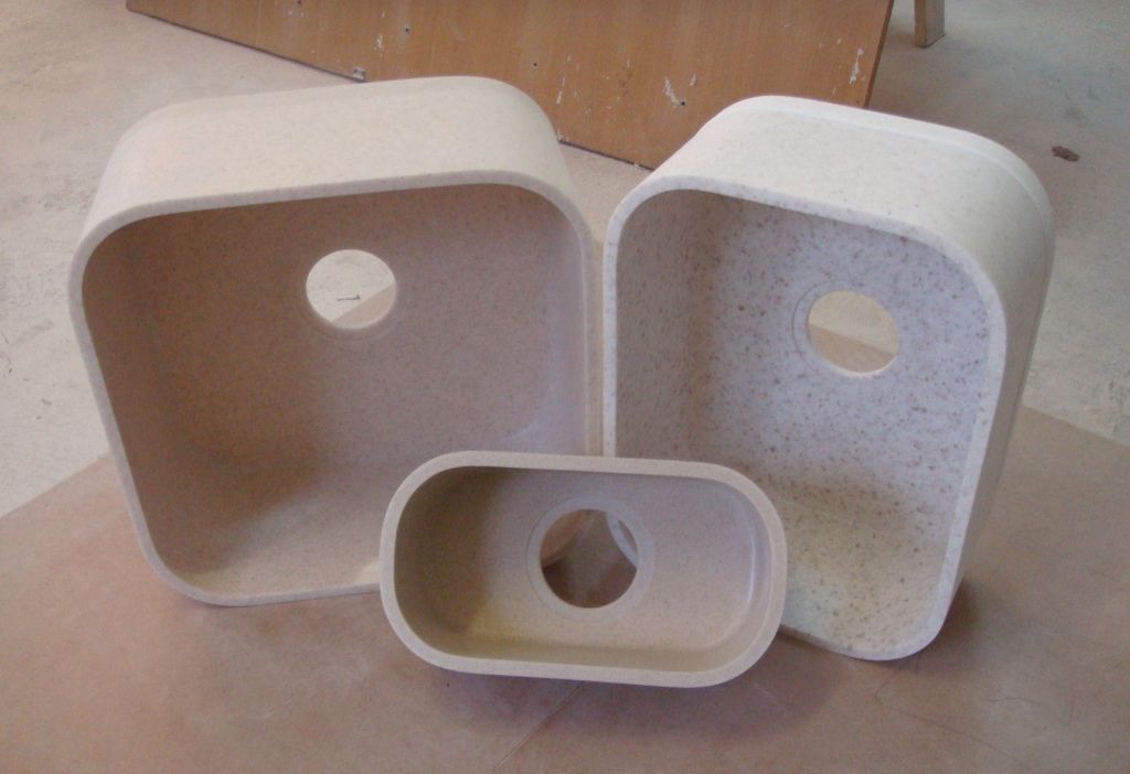 Мойки и раковины из искусственного камня