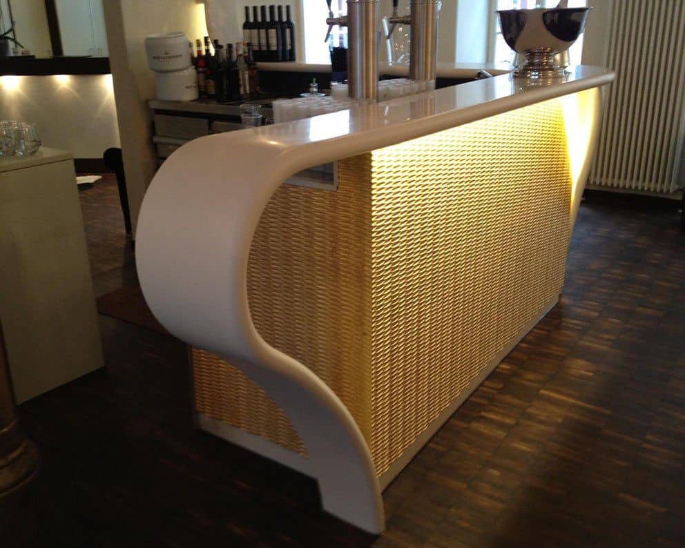 Барные стойки из искусственного камня