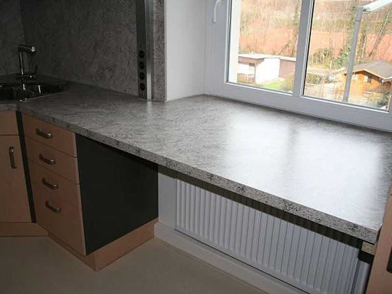 Столешница-подоконник из искусственного камня