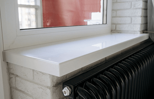 Акриловые подоконники в спб