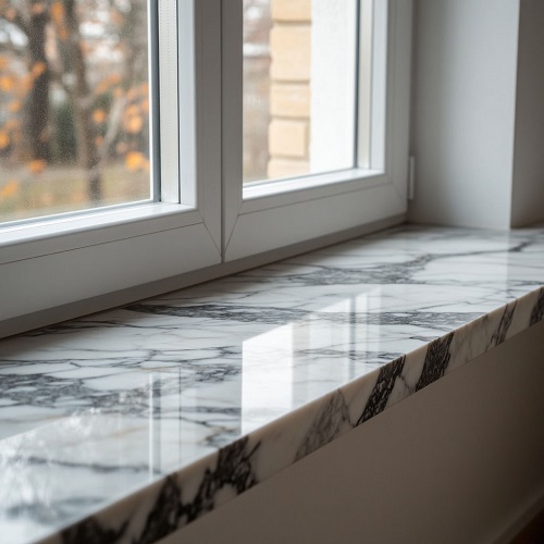 подоконники под мрамор