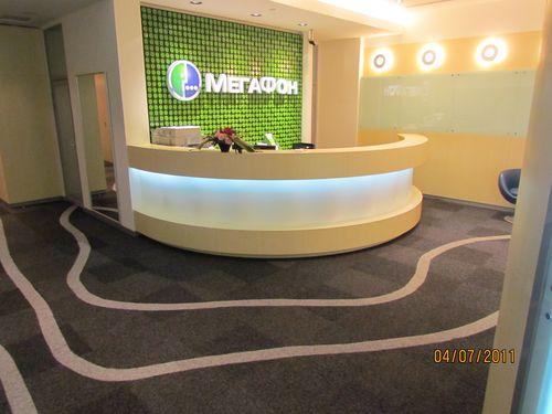 Стойка ресепшн из искусственного камня №6